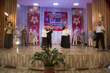 В «Энгельсском доме-интернате для престарелых и инвалидов» состоялся I этап фестиваля-конкурса «Салют Победы»